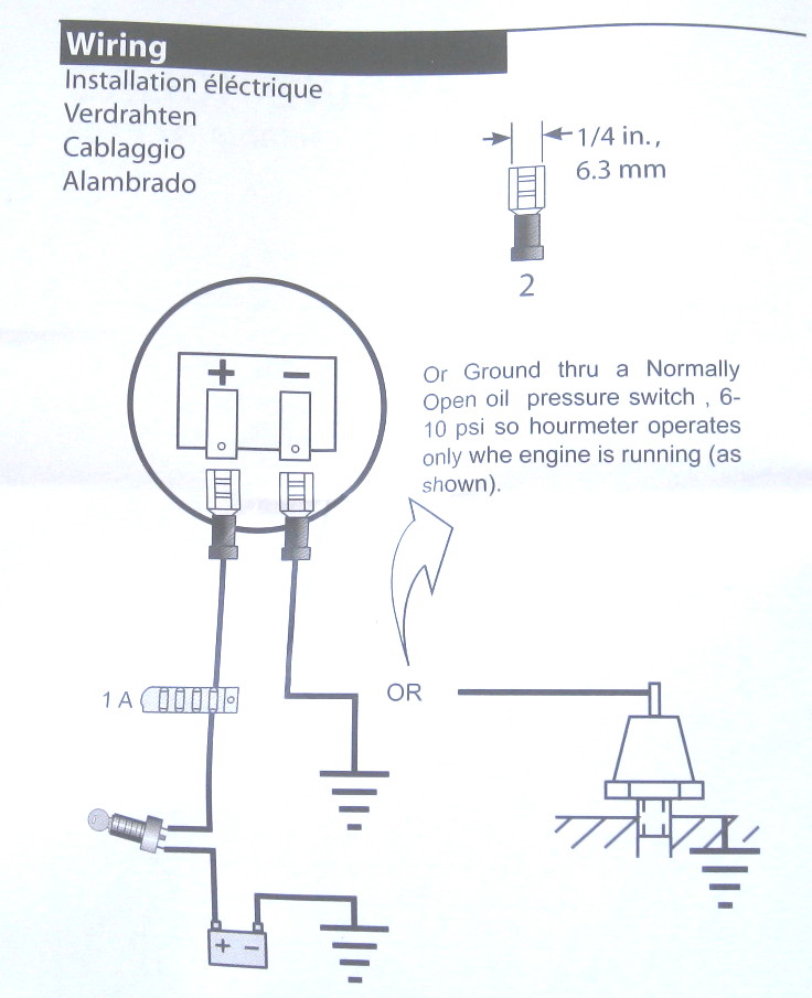 Hour Meter Wiring Diagram - Wiring Diagram