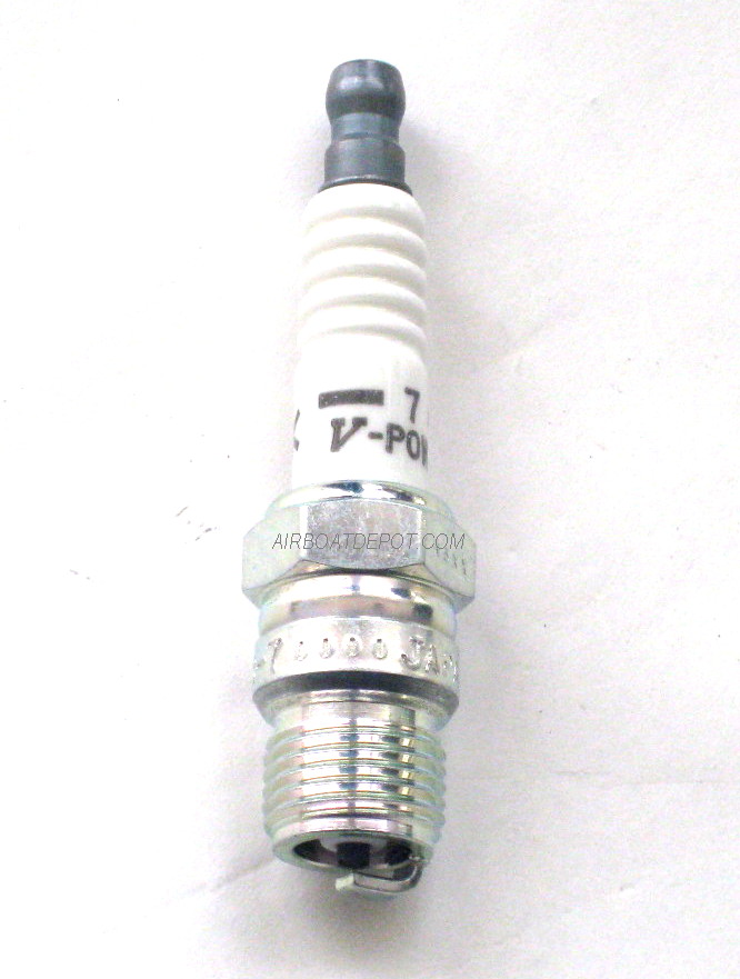 NGK Spark Plug 3354 ; V-Power R5670-8 14mm Copper//Nickel 8-PACK Flat HR 8