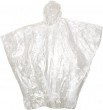 BOSS® Clear 4mm Sports Hooded Rain Poncho w/Sealed Side Seams, 52" x 80", One Size Fits All (Tour Ride Customers May Need One)