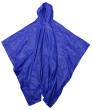 BOSS® Blue 10mm PVC Hooded Rain Poncho w/Side Snap Closure, 52" x 80", One Size Fits All