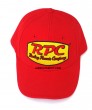 RPC® Logo Racing Red Cap With Red Stitching, One Size Fits All
