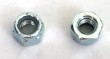 1/2" - 13 Nylon Waxed Lock Nuts, Zinc Plated, Commonly Used For Trailer Spring Hangers, Price Per Bag of 10