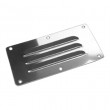 Stainless Steel Louvered Vent, 5"H x 2-5/8"W, Each