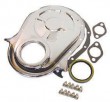 RPC® R4935 Chrome Timing Chain Cover Set, W/Seal, Gaskets & Bolts, BB Chevy 396-454 C.I.D.