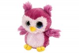 LI'L SWEET & SASSY 5" Wildly Colorful Pink Owl Sherbet Stuffed Animal, Each