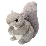 CK MINI CUDDLEKINS 8" Gray Squirrel Stuffed Animal, Each