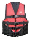 XTREME WATERSPORTS Deluxe Foam Vest, Red, Type 3 USCG Approved, Available Adult Sizes