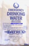 Datrex DX100EW Emergency Drinking Water Pouch, 4.227 FL OZ, U.S.C.G. Approved, Exp 02-2021(Each)