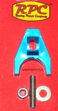 RPC® R5116 Blue Billet Aluminum Distributor Hold Down Clamp, Stud, Nut & Washer, Chevy 1963 & Up