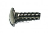 1/4" X 1.00" Stainless Steel 18.8 Carriage Bolt, Price Per Each