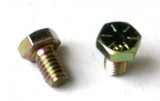 HEX BOLT C/S GR 8, 3/8" X .50" Course, Zinc Yellow 3/8-16, Prices Vary Per Box of 100 or Bag of 10