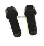 Header Replacement Bolts, 3/8"-16 x 1" Black, Price Per Set of 2