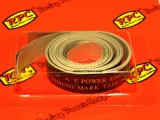RPC® Timing Tape For SB Chevy, Available 6.00", 6.25", 6.75" & 8.00" O.D. Damper Sizes, Price Per Pack of 5