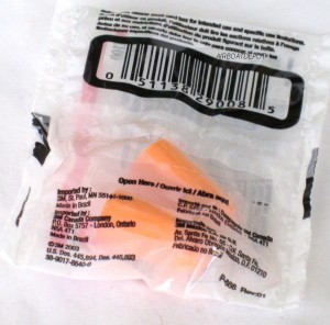 3M® 1100 Disposable Uncorded Foam Earplugs Nrr29, Orange, 200 Pairs Per Box, Price Per Box