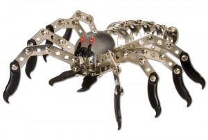 WILD REPUBLIC Nuts & Bolts™ Spider 175 Pieces, Construction Set, Wrench & Screwdriver Included, Create Your Own Animal, Each
