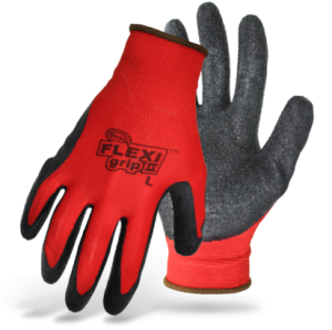 BOSS® Flexi Grip ll™ 8411 Textured Foam Latex/Polyester Assembly Gloves, Available Sizes, M, L & XL, Price Per Pair, (price reduced due to damage see details)