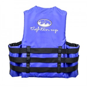 XTREME WATERSPORTS Deluxe Foam Vest, Blue, Type 3 USCG Approved, Available Adult Sizes