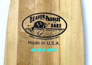 CAVINESS BEAVER 3' Laminated Wood Paddle-Oar, Each