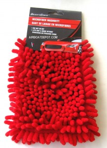 DRIVER'S CHOICE® Red Super Soft Microfiber Washmitt, 1 Piece, Each