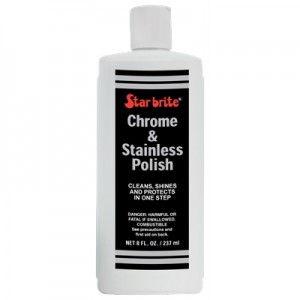 Star brite® Chrome & Stainless Polish, Marine Grade Formula, 8 oz, Each