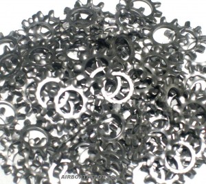 1/4" Stainless Steel External Lock Washers, 18.8, Price Per Box of 100