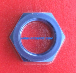 RPC® R82103 AN -8 Aluminum Bulkhead Nut, Anodized Blue, Each