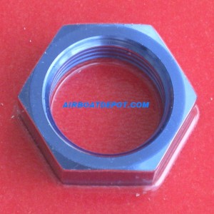 RPC® R82104 AN -10 Aluminum Bulkhead Nut, Anodized Blue, Each