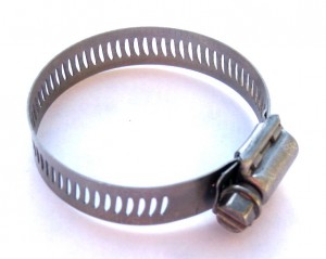 BREEZE® SAE #28 Hose Clamp 1-5/16" to 2-1/4" All Stainless Steel #300 Marine Series, Price Per 2