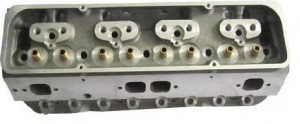 NEW R4400 SB Chevy Cast Aluminum Cylinder Head, Straight Plug, 64cc/205cc, Each