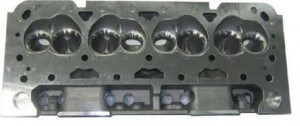 NEW R4401 SB Chevy Cast Aluminum Cylinder Head, Angled Plug, 64cc/205cc, Each