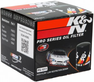 K&N® PS-1011 Oil Filter, For Chevy 496, 454, 402, 427, 400 CID Air Boat Engines (68-76), EACH