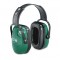 HONEYWELL HOWARD LEIGHT® Thunder Earmuff, T1 Headband Nrr26, Green/Black, Each