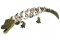 WILD REPUBLIC Nuts & Bolts™ Crocodile 176 Pieces, Construction Set, Wrench & Screwdriver Included, Create Your Own Animal, Each