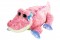 SWEET & SASSY 12" Colorful Pink Alligator Stuffed Animal, Each