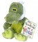 BUDDIES 10" Alligator with Toothache Stuffed Animal, Includes "Thinking of You Greeting Card" & Toothache Bandage, Each