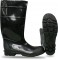 BOSS® 2KP2001 Black Gloss PVC Over the Sock 16" Knee-High Industrial Waterproof Boots, Available in Men's Sizes: 7 to 14, 1 Pair