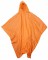 BOSS® Orange 10mm PVC Hooded Rain Poncho w/Side Snap Closure, 52" x 80", One Size Fits All