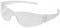 BOSS® Clear Poly Lens Safety Glasses, Wrap Around, UV Protection, Meets ANSI Z87, One Size Fits All, Each