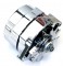 RPC® R3902 100% New GM Chrome Alternator Hi-Performance, Hi-Amp Heavy Duty V-Belt Type, For GM 1955 & Up, Each