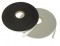 Black Vinyl Foam Tape, 1/4" Thick X 3/4" W X 35' Long HD Sealer, Medium Density