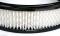 C221382 Chrome Plated Steel 10" x 2" Muscle Car Style Air Cleaner Set, Fits 5-1/8" Carb Neck, Paper Element & Raised Base W/Breather Tube, Price Per Set
