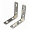 90º Stainless Steel Angle Bracket, 2-3/8"L x 9/16"W, 2 Per Pack