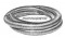 4.00" I.D. EXHAUST FLEX PIPE TUBING, STAINLESS STEEL, HEAVY DUTY, Price Per 25' Coil