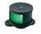 PERKO® 1601 Black Poly Side Lights 1 Green Starboard & 1 Red Port, Horizontal Base Down Mount Certified For Use on Sail or Power Driven Vessels Under 12 Meters (39.4 ft.) in Length , Sold As a Pair