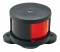 PERKO® 1601 Black Poly Side Lights 1 Green Starboard & 1 Red Port, Horizontal Base Down Mount Certified For Use on Sail or Power Driven Vessels Under 12 Meters (39.4 ft.) in Length , Sold As a Pair