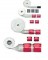 RPC® R6676 Red, Braided Steel Hose Sleeving Kit, Each