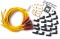 ACCEL® 4038 SUPERSTOCK Spark Plug Wires 8mm Straight Yel, HEI V-8 Universal