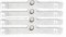 RPC® R4993 Valve Cover Spreader Bar Set, Chrome Steel, Fits SB Chevy, 4-3/4" Wide, Price Per Set of 4